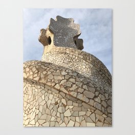 Casa Milà / La Pedrera Barcelona - Antoni Gaudí Canvas Print