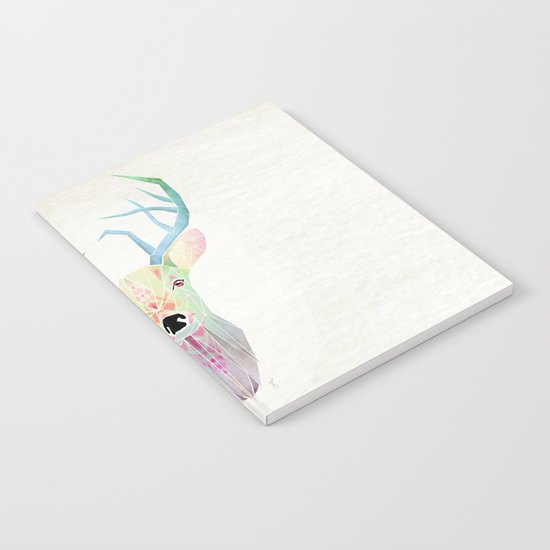 white deer Notebook