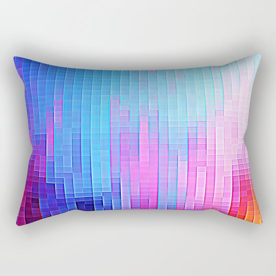 colorfuL Pixels Rectangular Pillow