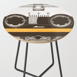 Cassette Tape 1 Yellow Side Table