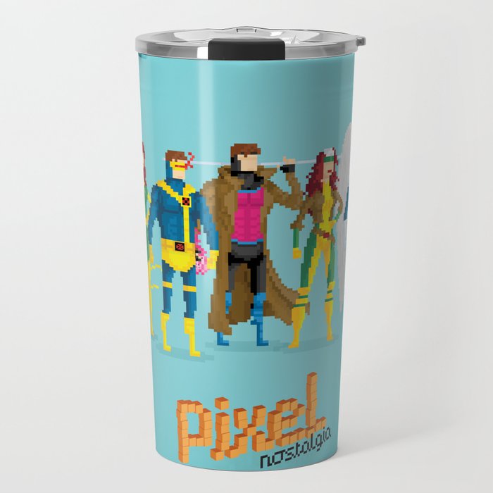 Pixel Mutants Travel Mug