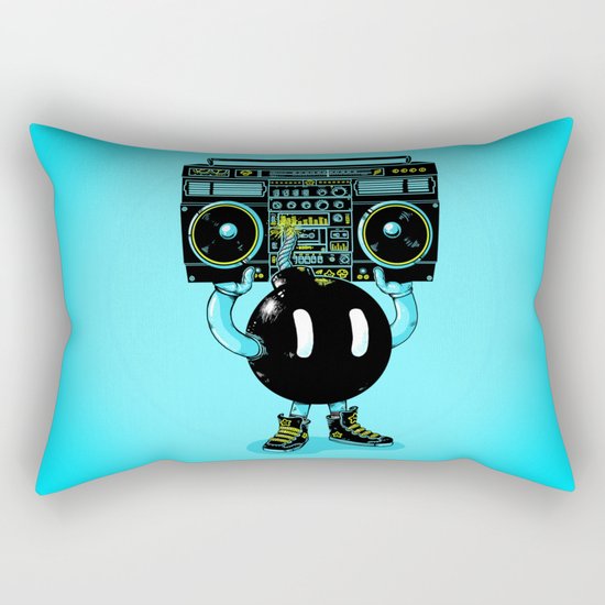 BOOMBOX Rectangular Pillow