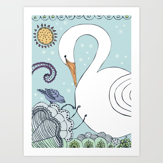 You are lovely Art Print