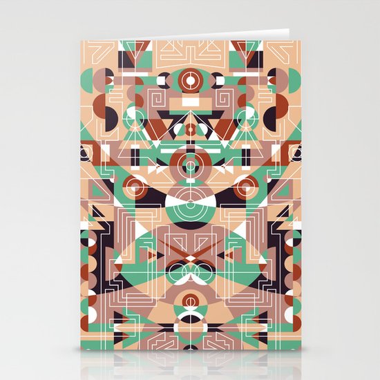 Tribal Technology 1 Stationery Cards