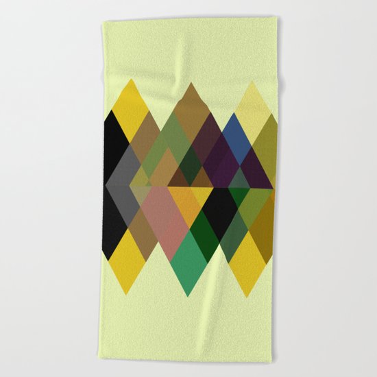 Abstract #726 Beach Towel