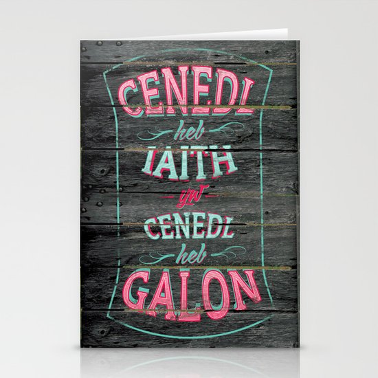 Cenedl Stationery Cards