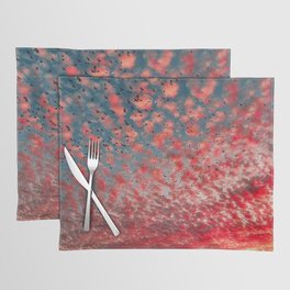 Moroccans clouds at sunset  Placemat