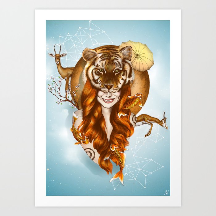 Tigress Art Print