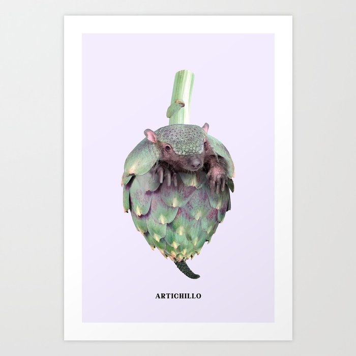 Artichillo Art Print