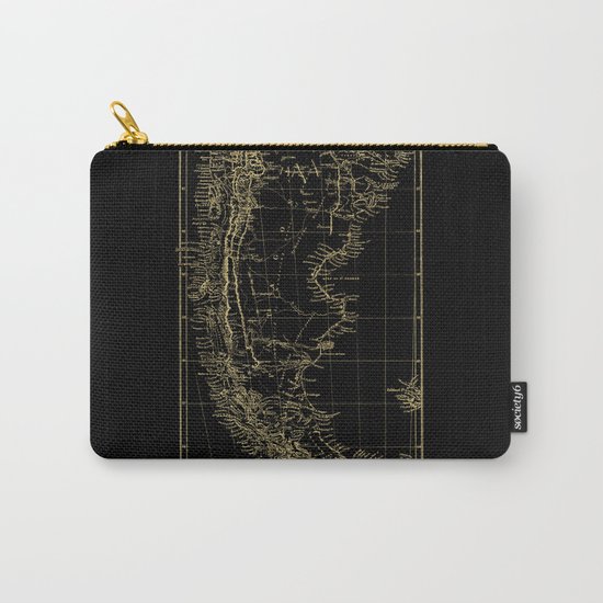 Patagonia - Black and Gold Carry-All Pouch
