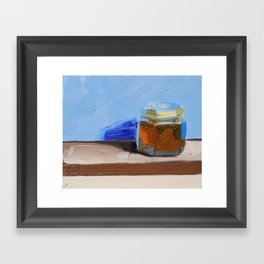 Honey Jar Framed Art Print
