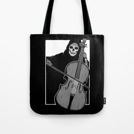 Symphony of Death (Cello) Tote Bag