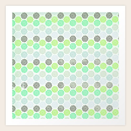 FLORAL 3 Art Print