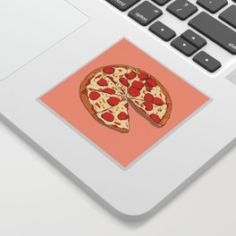 Take a Little Pizza My Heart Sticker