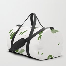 Green Mid Century Terrazzo Duffle Bag