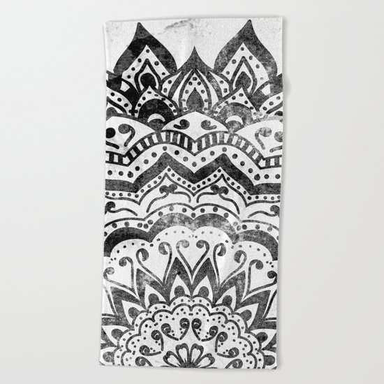 ORION JEWEL MANDALA Beach Towel