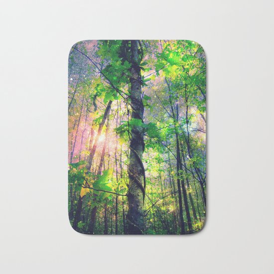 Forest of the Fairies (Deep Pastels) Bath Mat