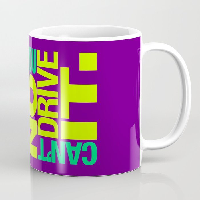 Yes it's fast No you can't drive it v7 HQvector Coffee Mug