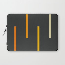 Abstract Minimal Retro Stripes Ashtanga Laptop Sleeve