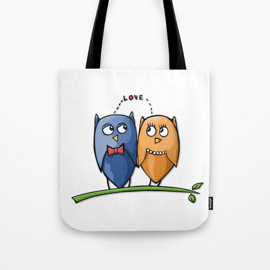 Owl Love Tote Bag