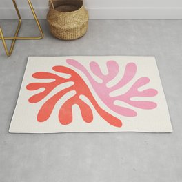 Star Leaves: Matisse Color Series | Mid-Century Edition Area & Throw Rug