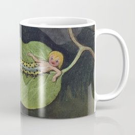 Ivar Arosenius - En Kålmask (A Caterpillar) 1908 Mug