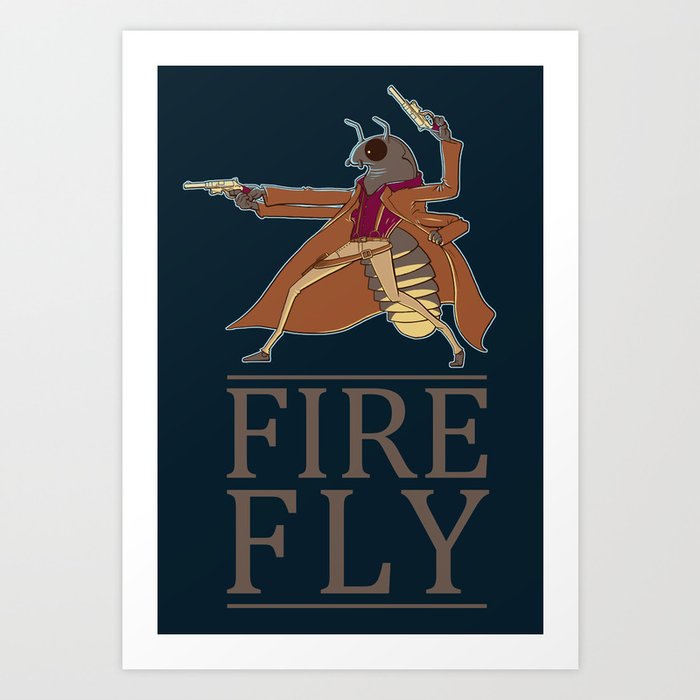 Firefly Art Print