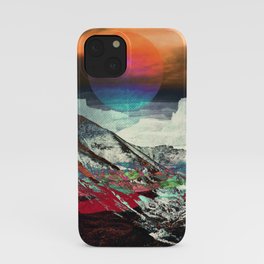 shades of moon_vintage iPhone Case