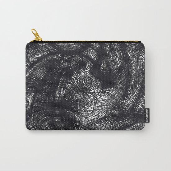 furry swirl Carry-All Pouch