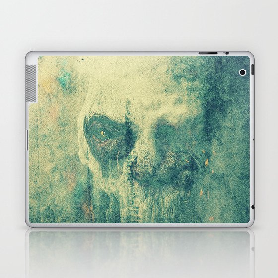 Scary ghost face #6 | AI fantasy art Laptop & iPad Skin