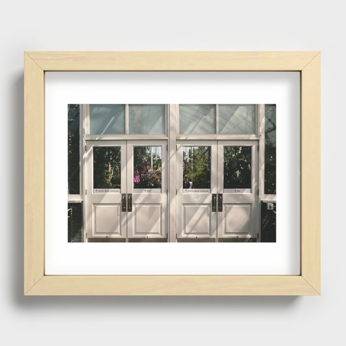 Door To Paradise Recessed Framed Print