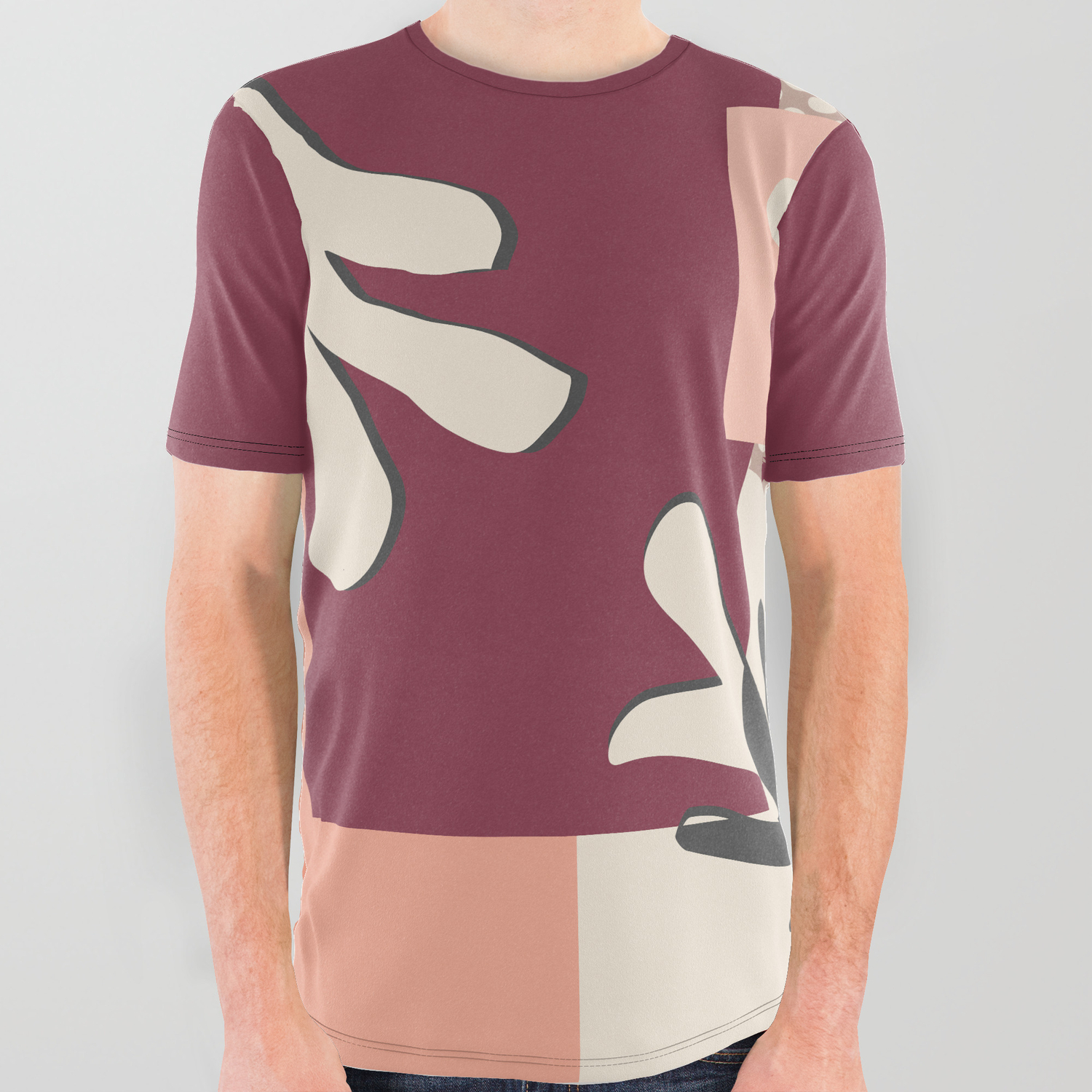Finding Matisse Pt 2 Society6 Abstract Art All Over Graphic Tee