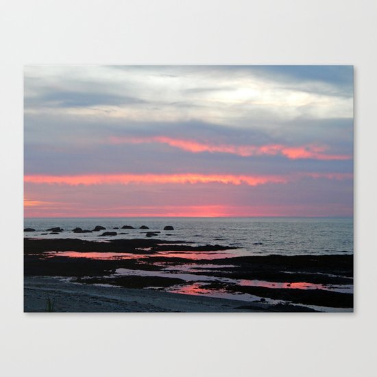 Texture Filled Clouds Canvas Print