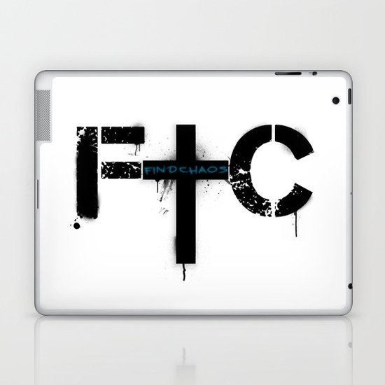 FindChaos - Logo Laptop & iPad Skin