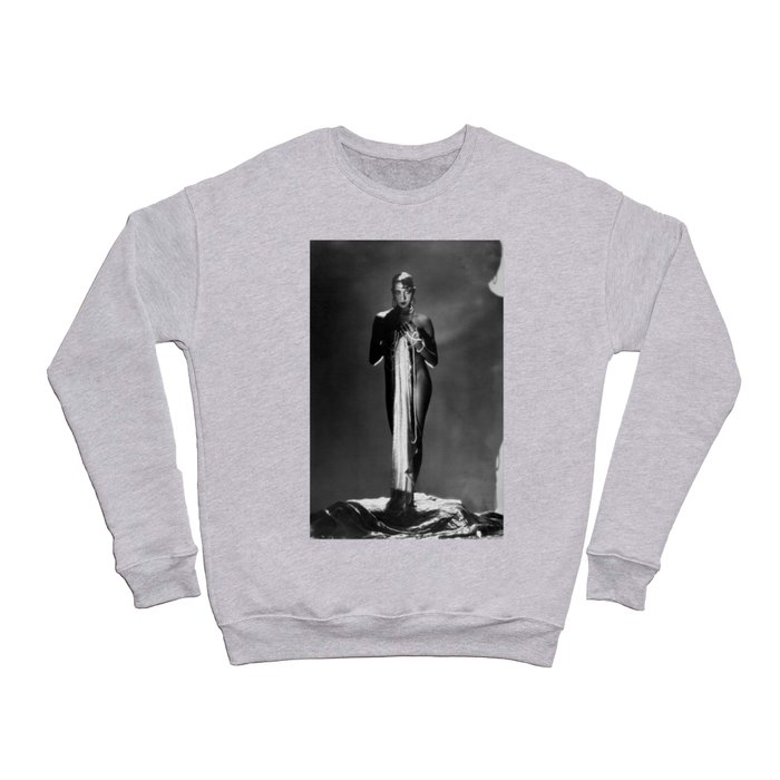 Beautiful Josephine Baker in statuesque silhouette Paris nude portrait