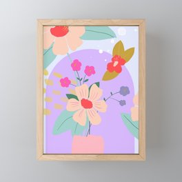 Bright Blooms Framed Mini Art Print