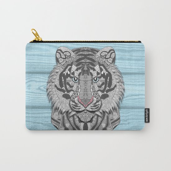 White Tiger Carry-All Pouch