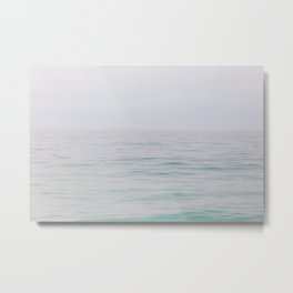Rolling Waves - Lake Michigan Photography Metal Print | Sleepingbeardunes, Midwest, Ombre, Ocean, Waves, Water, Nature, Minimalist, Lake, Dreamy 