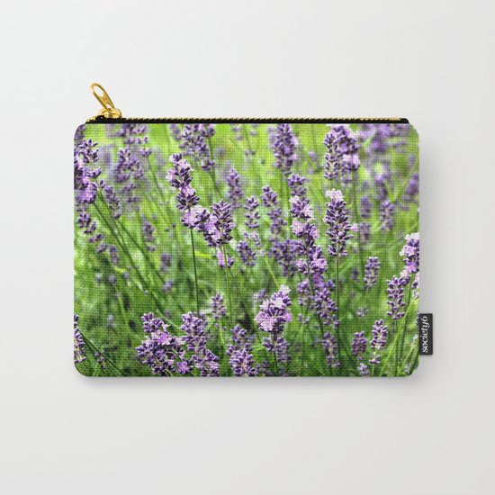 Lavender Plant Carry-All Pouch