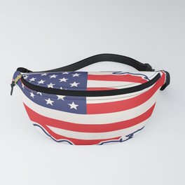 4th of July Independence Day American Fanny Pack