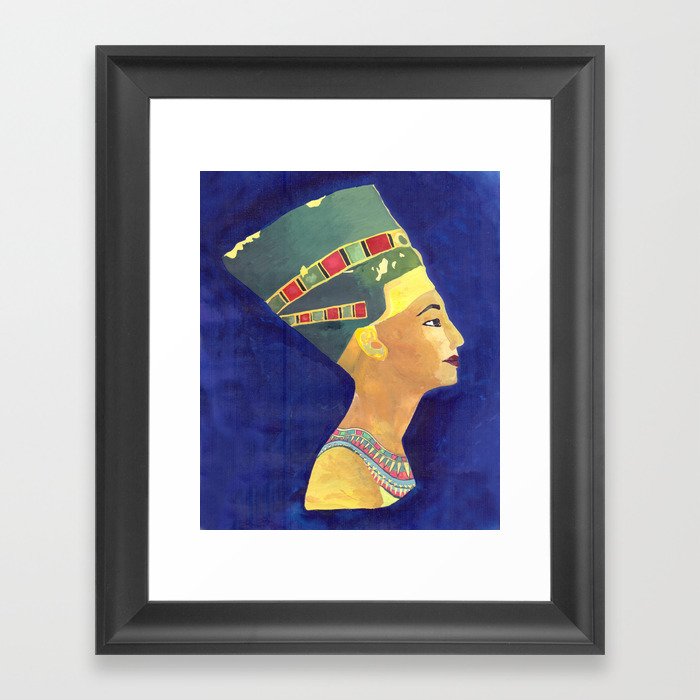 Nefertiti Framed Art Print