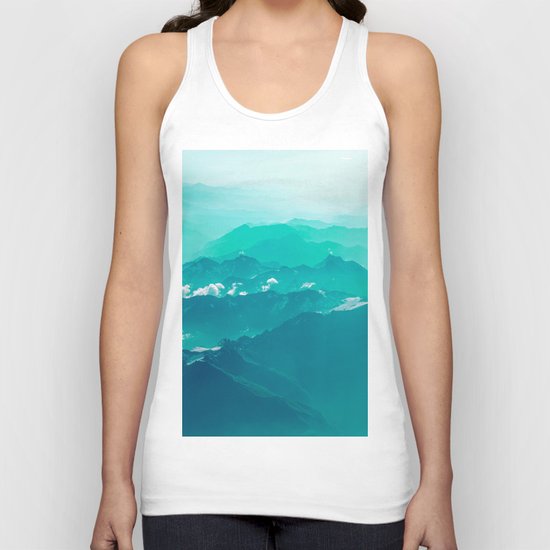 Mountain Waves Unisex Tank Top