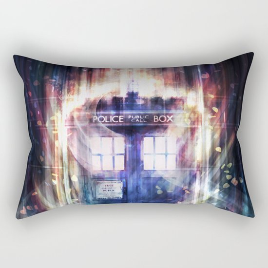 Tardis Rectangular Pillow
