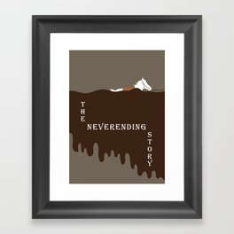 The Neverending Story  Framed Art Print