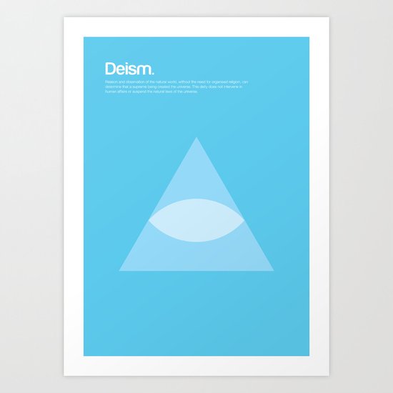 Deism Art Print