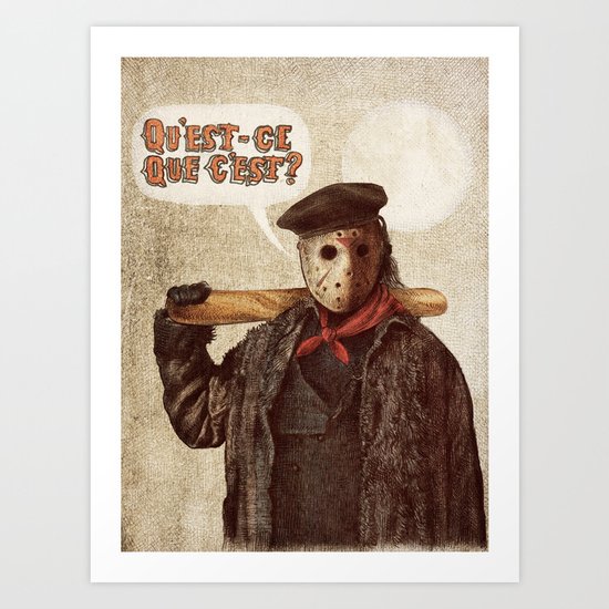 Psycho Killer Art Print