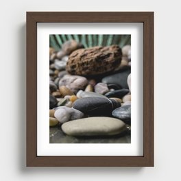 Found treasures  Recessed Framed Print