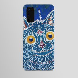 Louis Wain - A cat in "gothic" style. Gouache Android Case