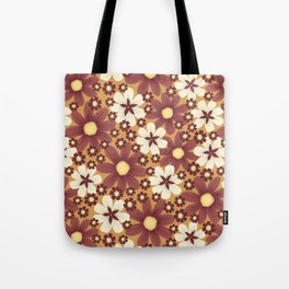 faded floral Tote Bag
