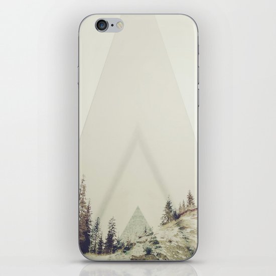 in A cabin in the woods iPhone & iPod Skin